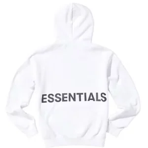 FG Essentials Graphic Pullover Hoodie White